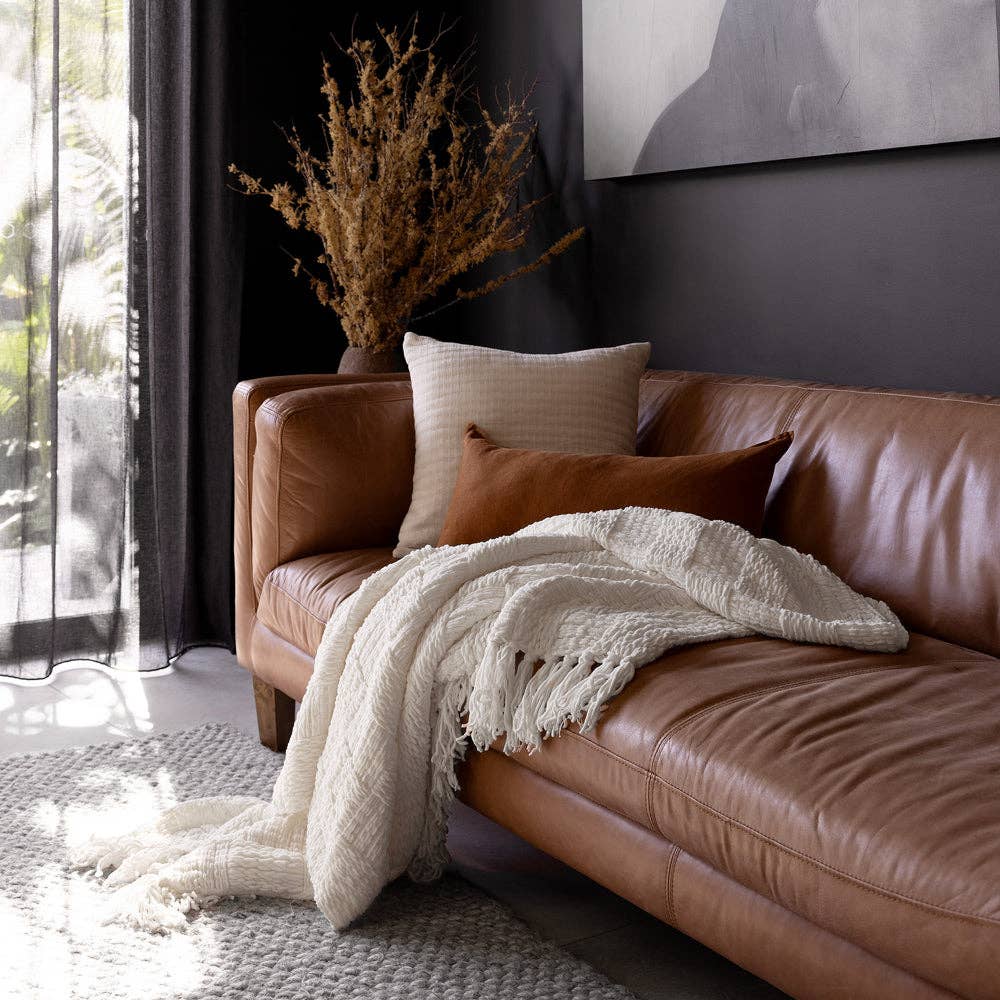 Asha Throw - White - Image 3