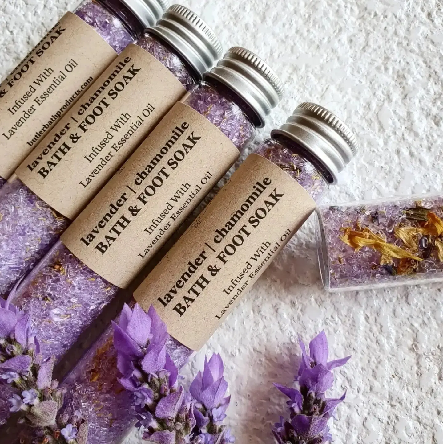 Bath Salts Soak Test Tube: Lavender