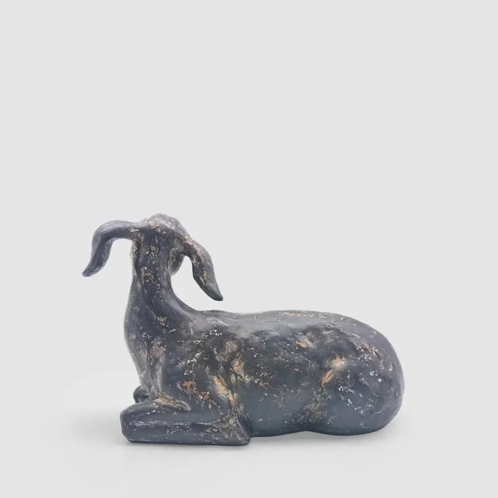 Billy Goat Sculpture – Antique Copper Colour - Image 4