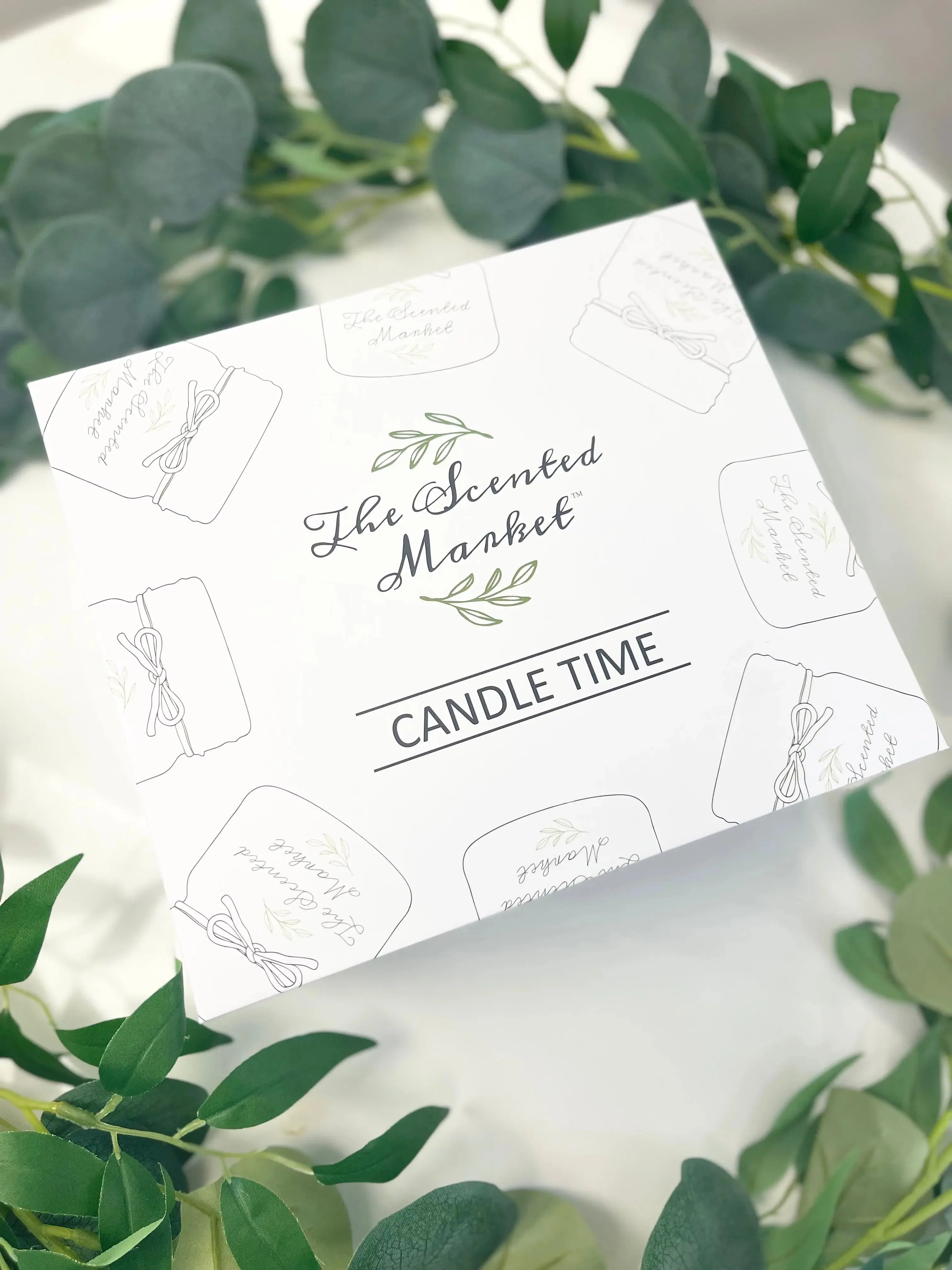 CANDLE TIME Gift Box – 4 x 8 oz Scented Soy Candles - Image 2