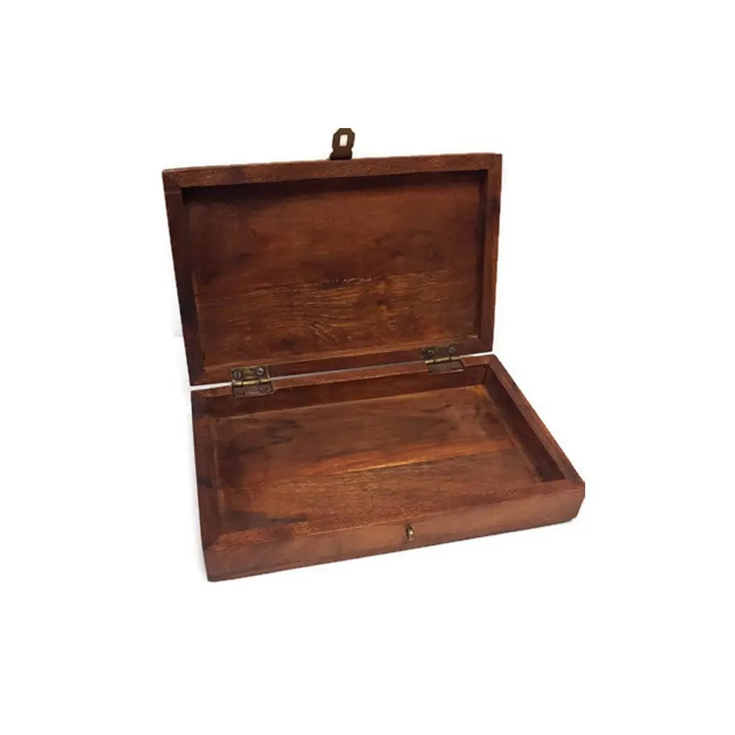 Colonial Ox Horn Domino Set – 28 Piece Set in 8" Wooden Storage Box - Image 3