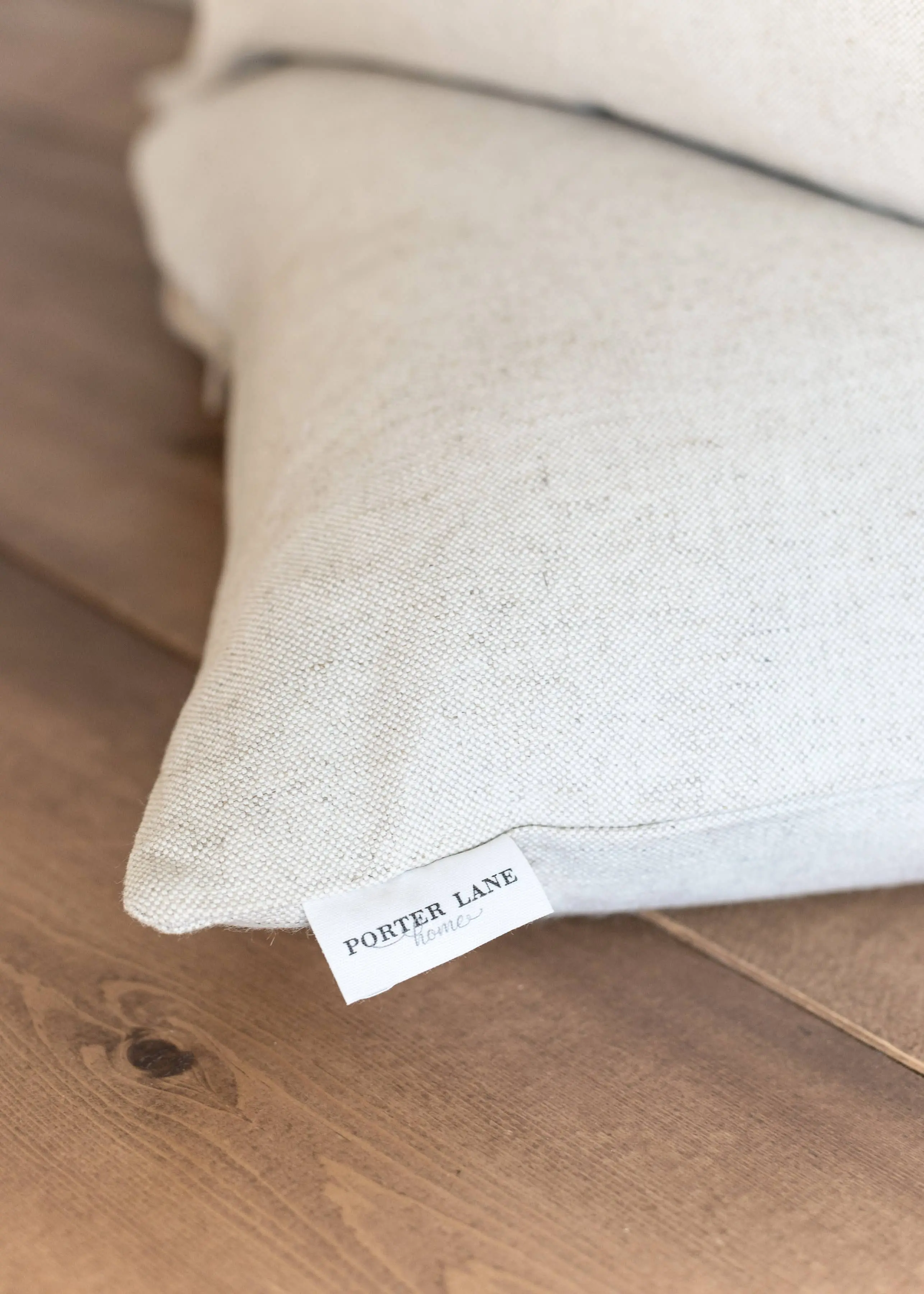 Cottontail Pillow Cover – Natural (45 × 45 cm) - Image 5