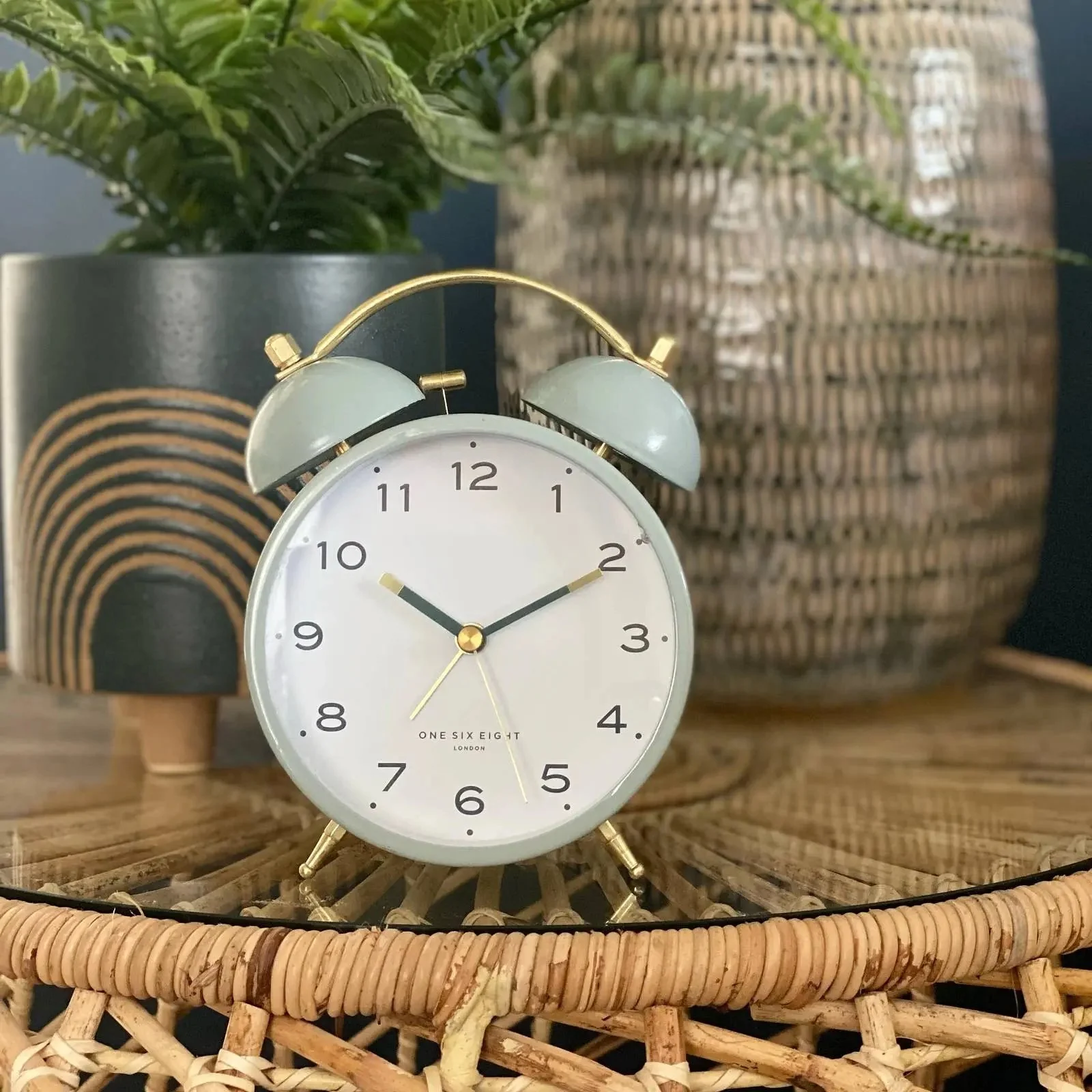 Elsa Sage Green Alarm Clock - Image 6