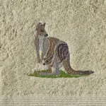 Kangaroo Face Washer & Hand Towel - Image 3