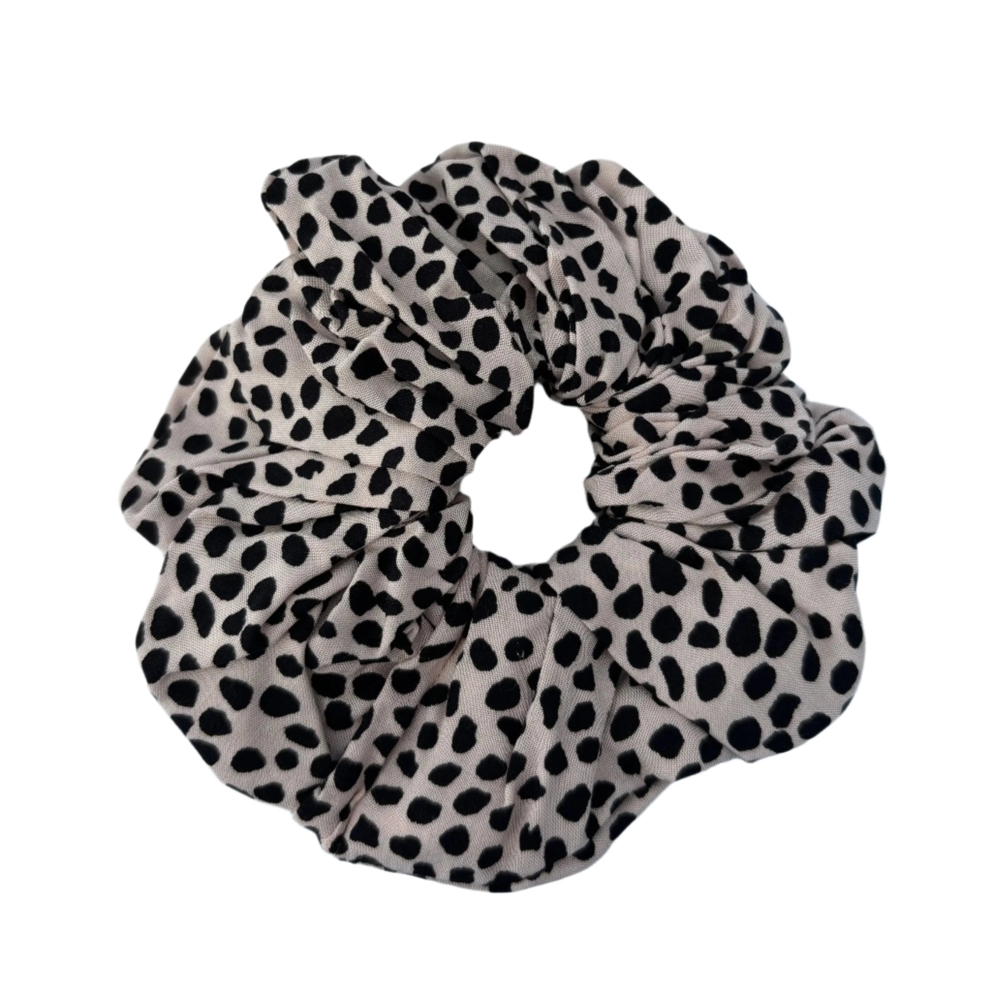 Poppyseed Spots Scrunchie