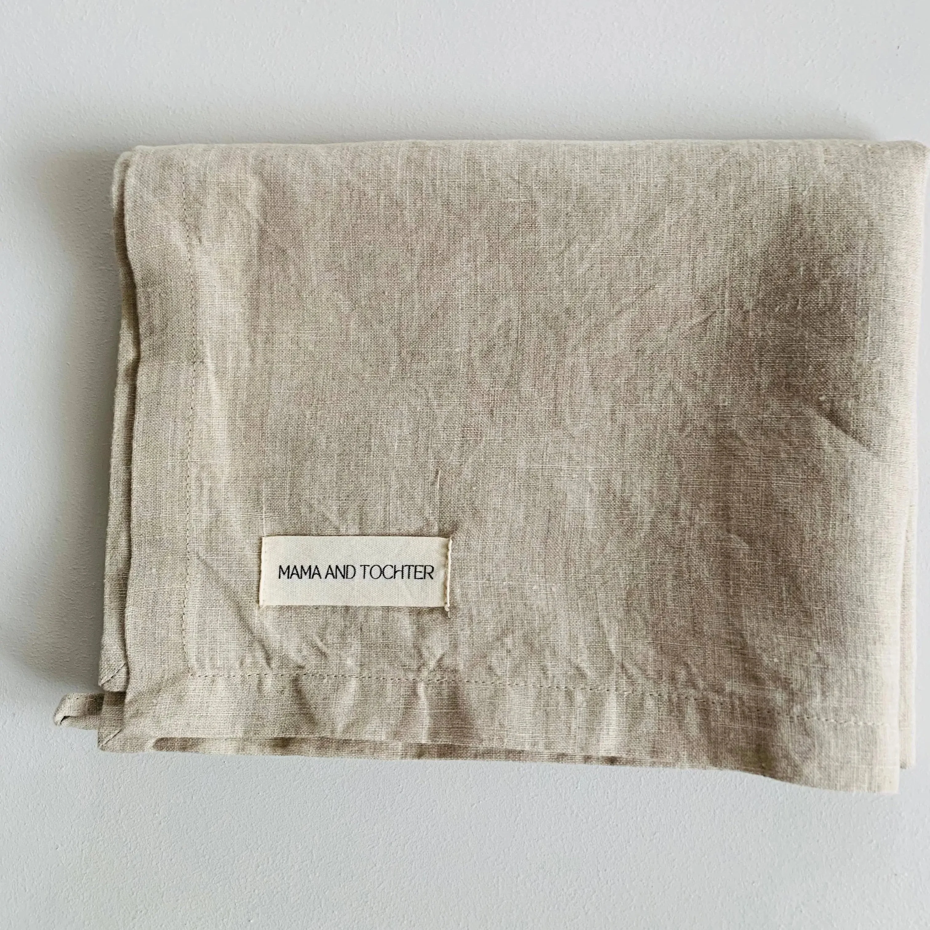 Pure French Linen Tea Towel - Nature