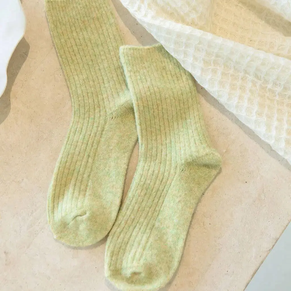 The Comfiest Socks – Light Sage (S/M)